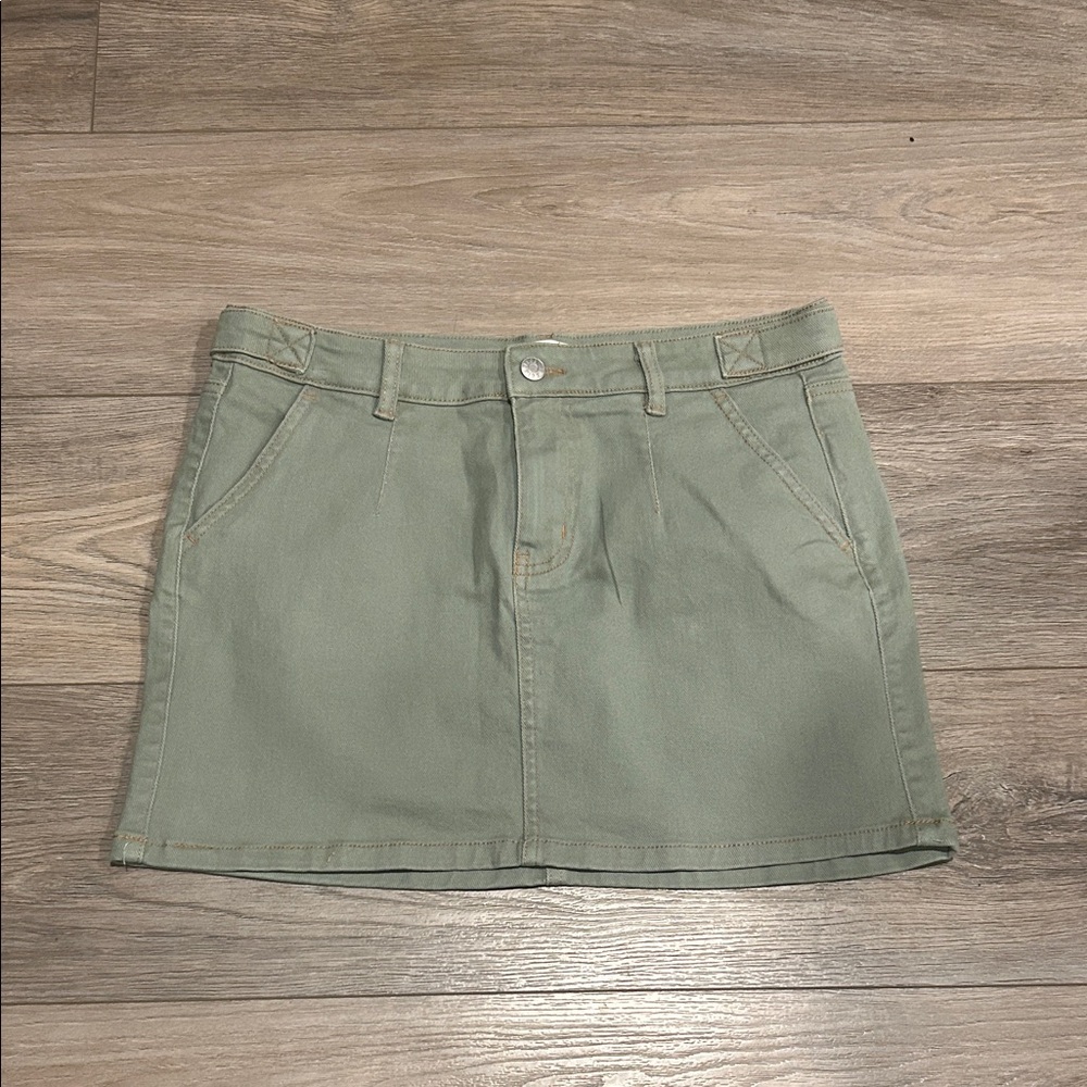 Celebrity Pink Sage Mini Jean‎ Skirt Waist 30